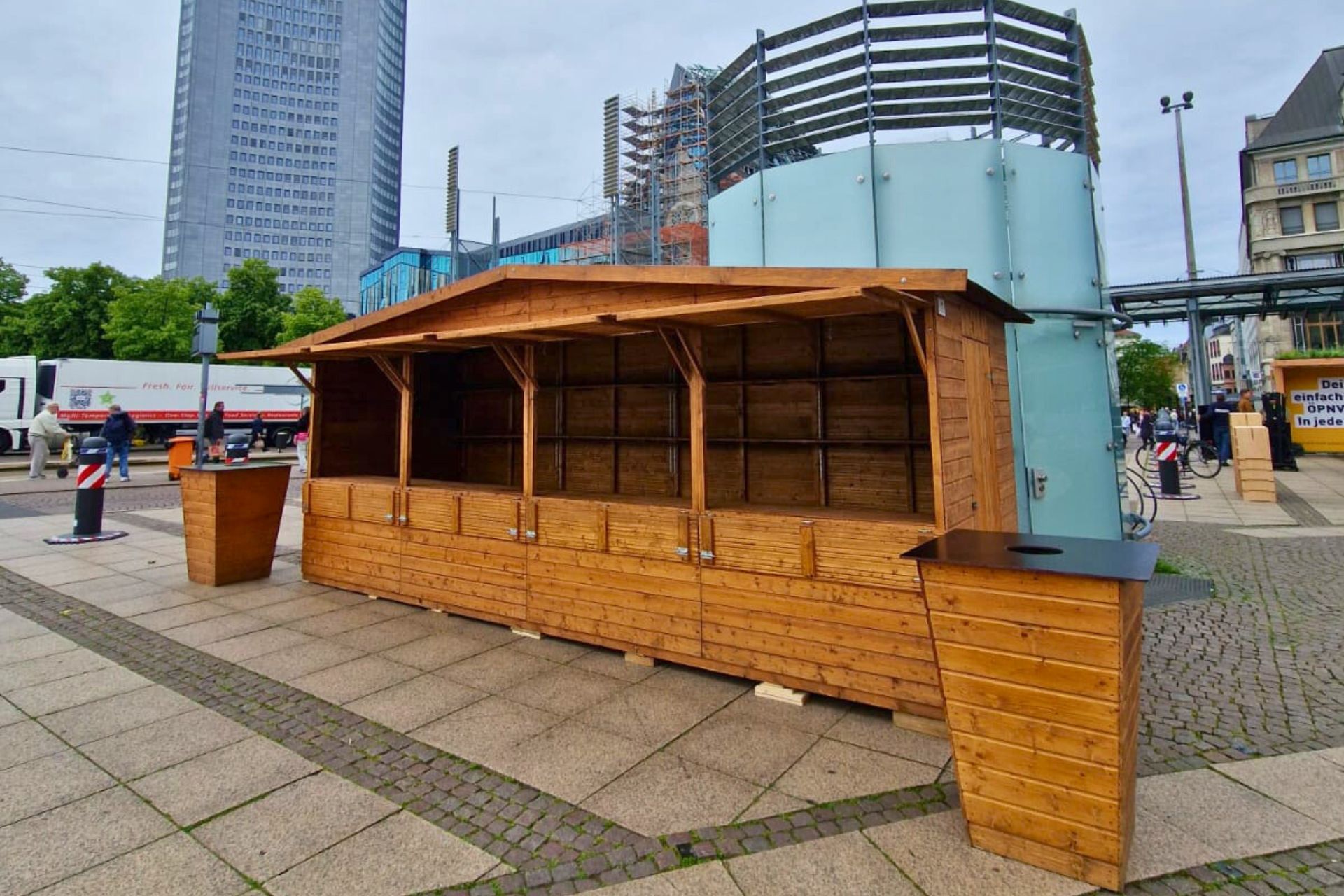 Marktstand 6m von Markthuetten-Shop