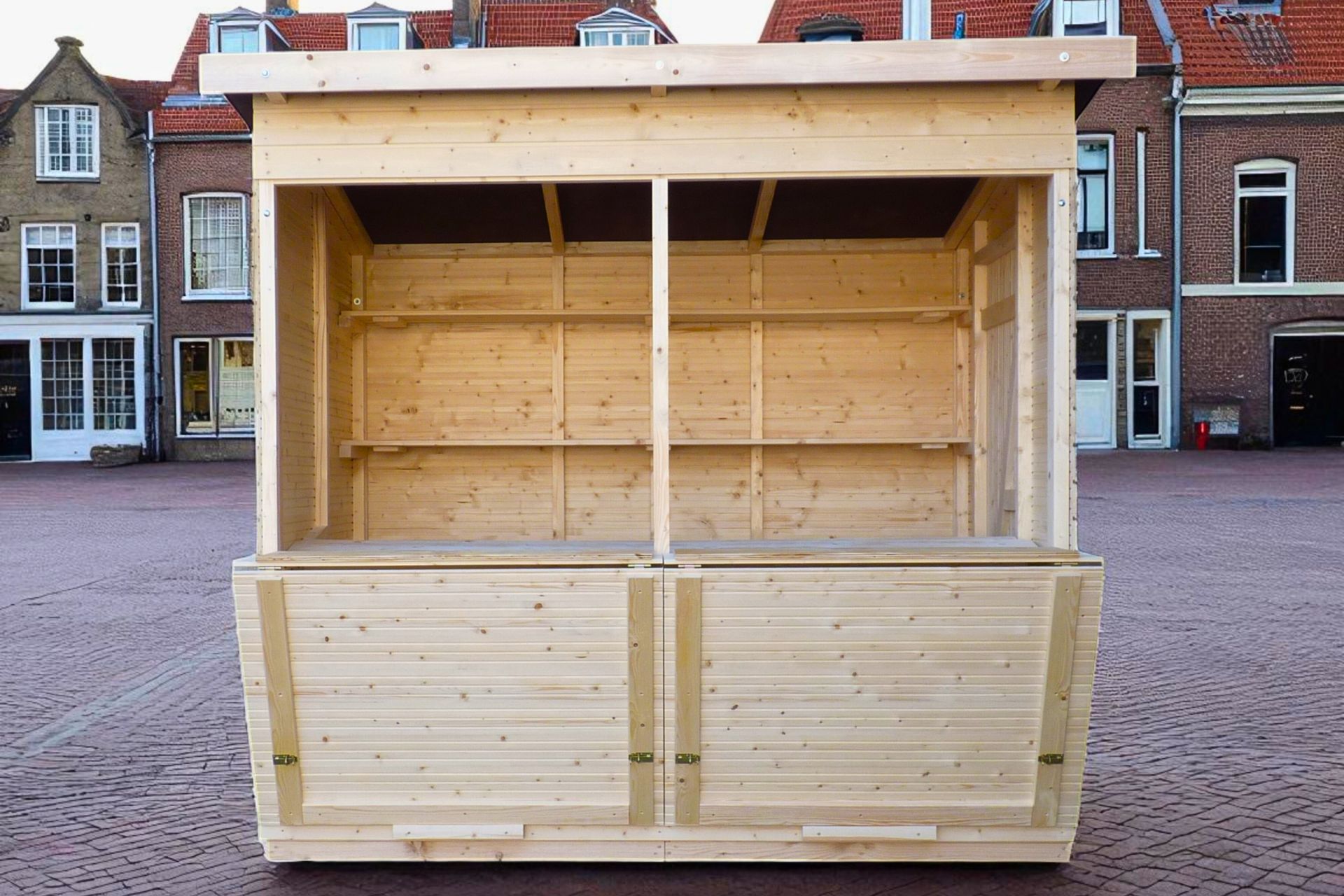 Pultdachhuette von Markthuettenshop Pultdachhuette von Markthuettenshop