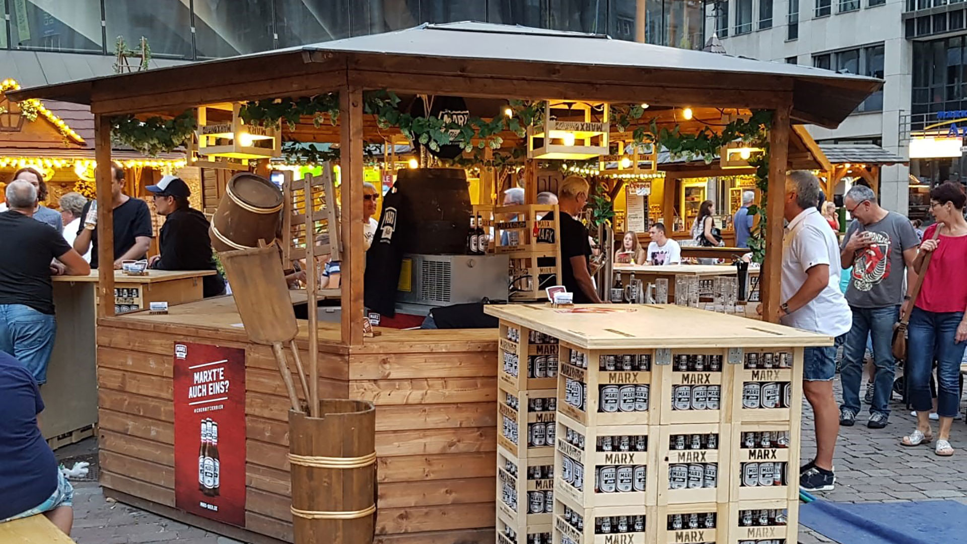 Verkaufspavillon bei eventTime, Deinem Markthütten-Shop, unkompliziert online bestellen