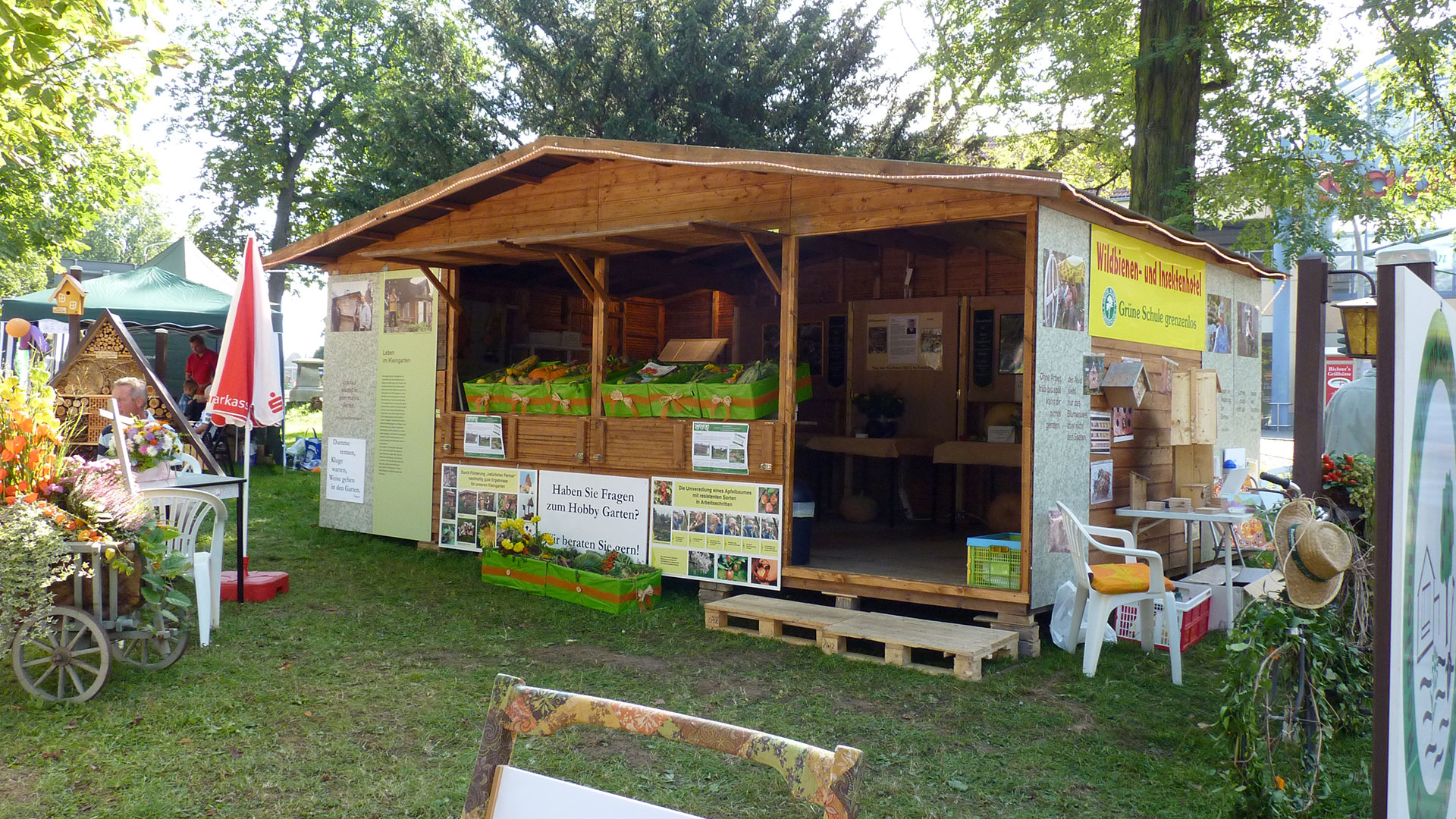 Verkaufshütte bei eventTime, Deinem Markthütten-Shop, unkompliziert online bestellen