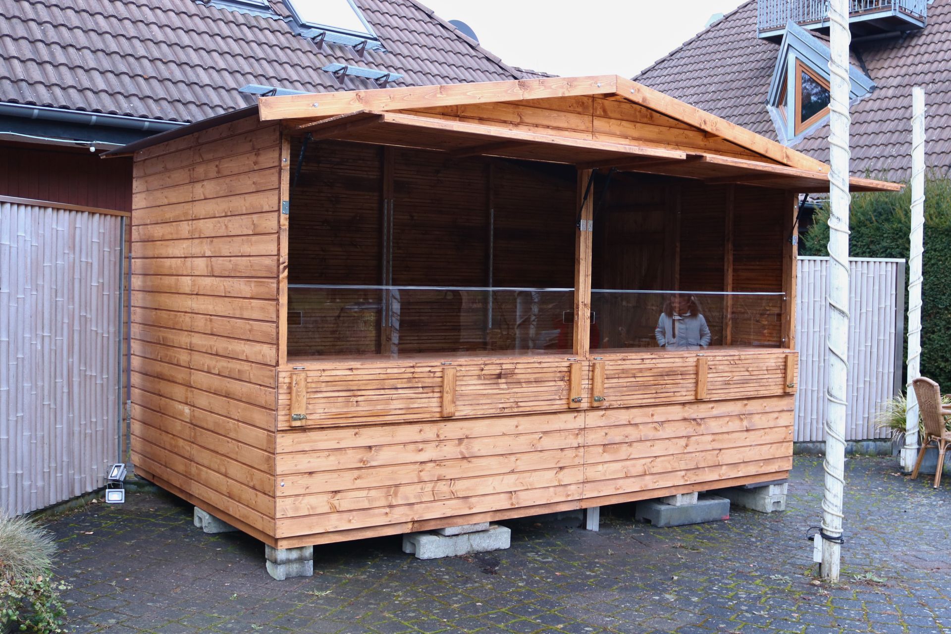 Gastrohuette 4m x 2,50m von Markthuetten-Shop