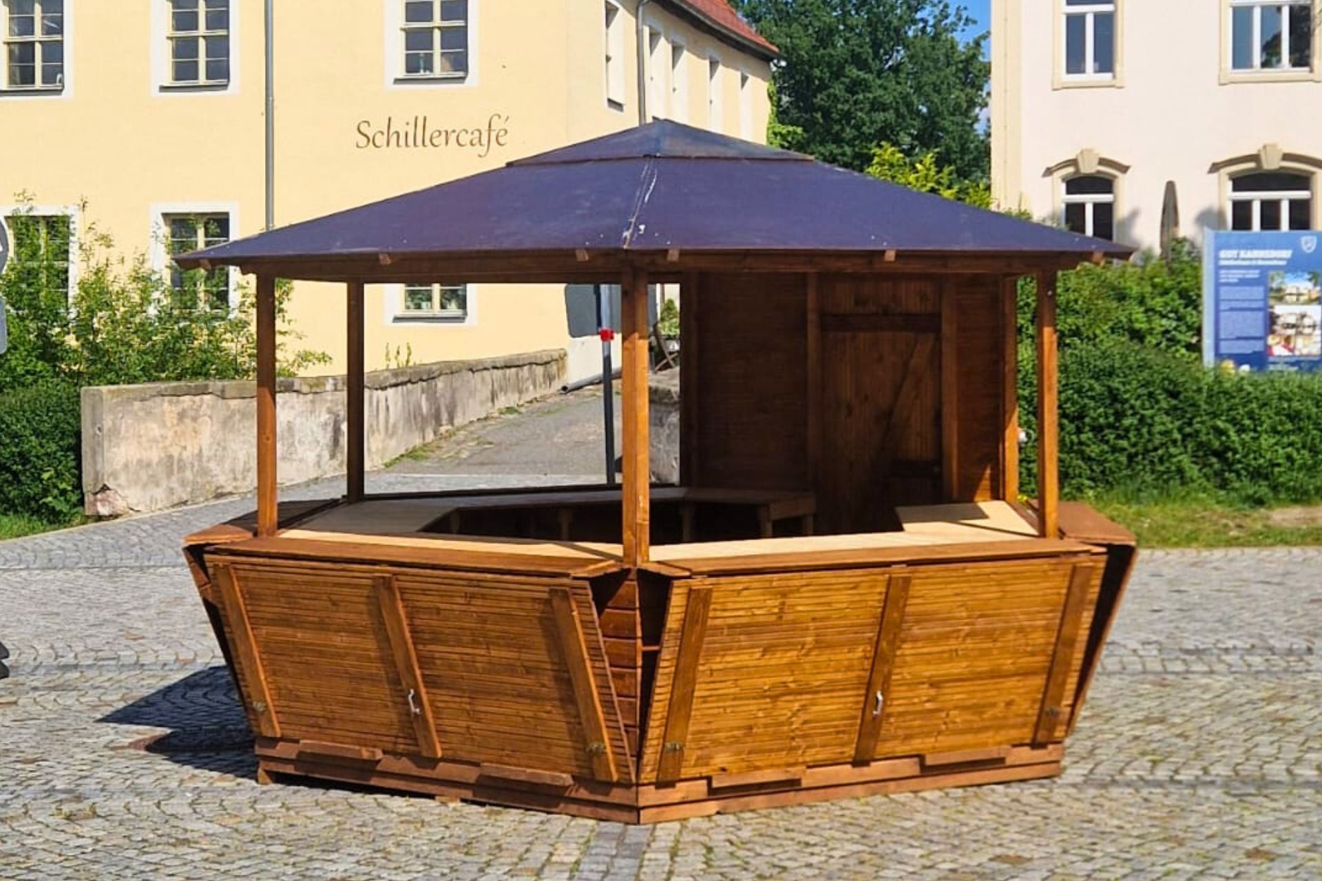 6 Eck Huette mieten bei eventTIME im Markthuetten- Shop 6 Eck Huette mieten bei eventTIME im Markthuetten- Shop