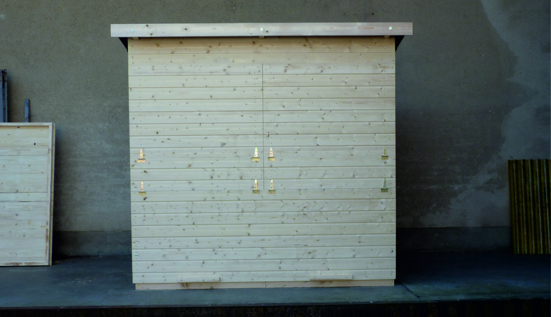 2m x 1,80m Pultdach- Huette- kaufen bei eventTIME, Markthuetten Shop